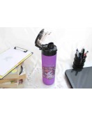 Minik Unicorn Temalı - Baskılı Cam Suluk & Termos - 550 ml