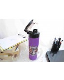 Sincap Temalı - Baskılı Cam Suluk & Termos - 550 ml