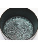 Siyah Meditasyon Çanı Yoga Çanı Tibet Çanağı Singing Bowl ksk188