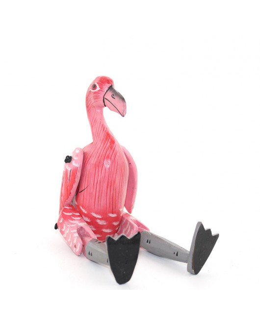 Ahşap Ayakları Sarkan Flamingo Namı-4