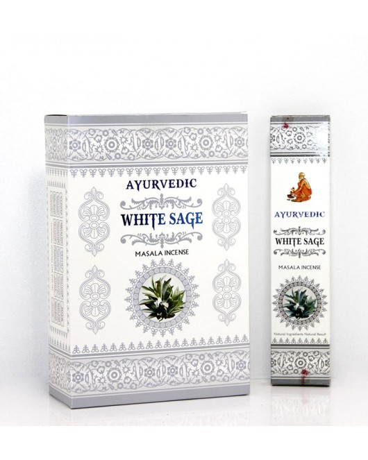 Ayurvedic Whıte Sage Aromalı Tütsü Whıte Sage